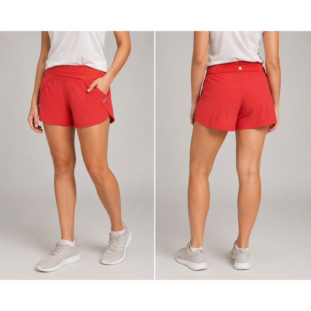 Avia‎ Athletic Skort Women's Medium 8-10 Pink Coral Built In Shorts Running...